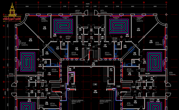 نقشه در برق ساختمان