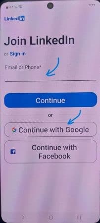 نحوه ایجاد اکانت لینکدین