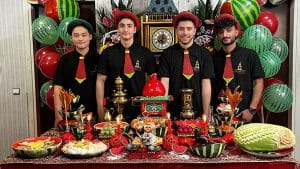 جشن شب یلدا کافه آموزشگاه با کاراموزان
